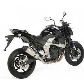 Muffler Leovince LV One EVO II Street legal Slip-on Inox for Kawasaki Z 750 07-10, Z 750 R 11-