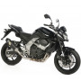 Silencieux Leovince LV One EVO II Homologués Carbone pour Kawasaki Z 750 07-10, Z 750 R 11-