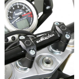 Anclaje manillar diámetro 28-22 mm universal Barracuda (1 par) | MotoGM