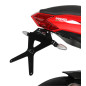 Portamatrículas para moto reclinable Barracuda para Ducati Streetfighter