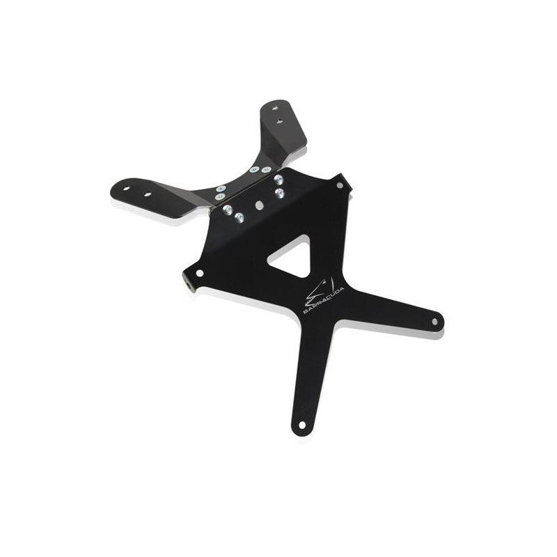 Kennzeichenhalter für Motorrad neigbar Barracuda für Kawasaki ER… | MotoGM