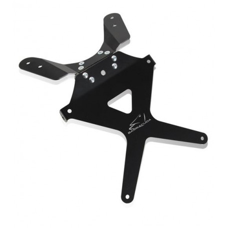 Support de plaque inclinable Barracuda pour Kawasaki ER-6N 09-