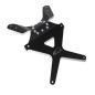 Portamatrículas para moto reclinable Barracuda para Kawasaki ER-6N 09-
