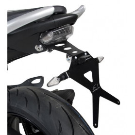Barracuda adjustable license plate brackets for Suzuki Gladius