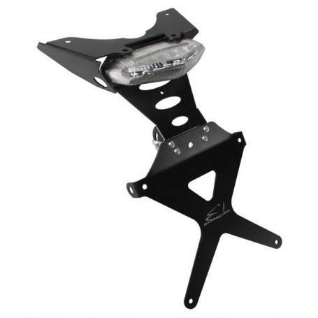 Portatarga per moto reclinabile Barracuda per Suzuki Gladius