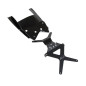 Portamatrículas para moto reclinable Barracuda para Yamaha T-Max 500 08-11