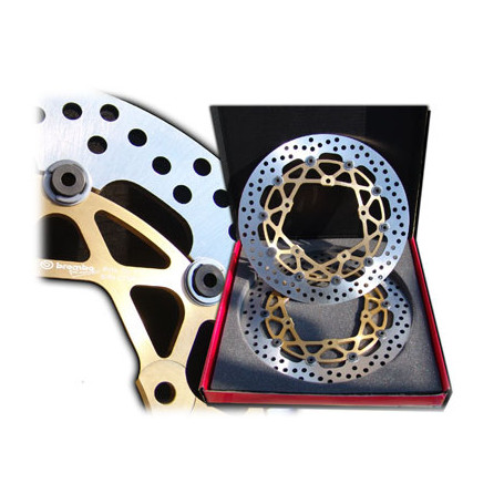 Coppia Dischi freno Brembo SuperSport per Aprilia RSV4, RSV 1000, Tuono 1000, dim 320 mm