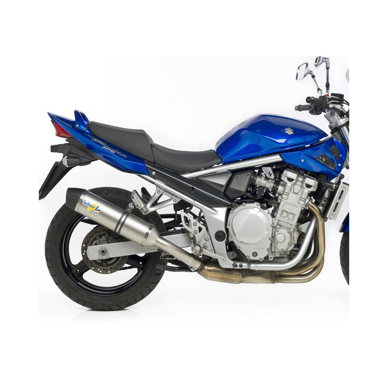 Terminal de escape Leovince LV One EVO II Homologado Inox para Suzuki Bandit 650 09-