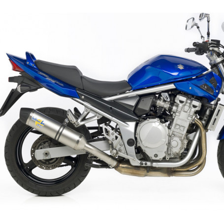 Terminal de escape Leovince LV One EVO II Homologado Inox para Suzuki Bandit 650 09-