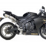 Terminali di scarico Leovince LV One EVO II Omologato Inox per Yamaha R1 09-11