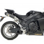 Terminali di scarico Leovince LV One EVO II Omologato carbonio per Yamaha R1 09-11