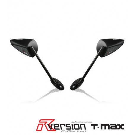 Rétroviseur Barracuda "T-Version" Yamaha T-Max 500 08-11 homologué (paire)