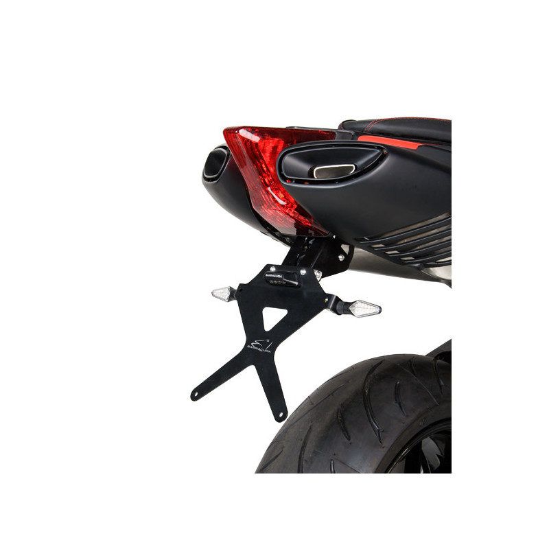 Support de plaque inclinable Barracuda pour Aprilia Dorsoduro 750