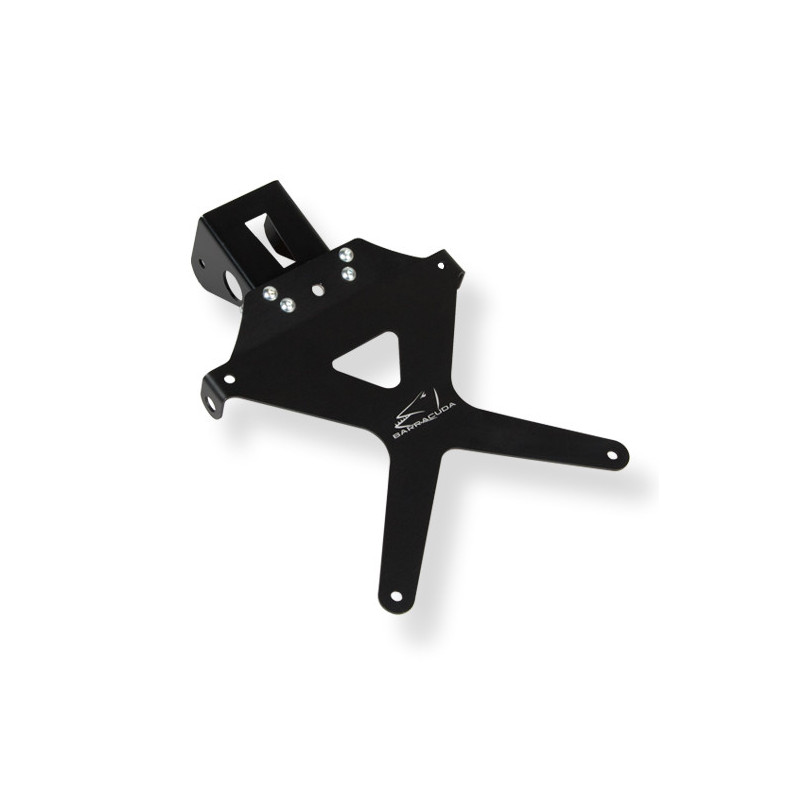 Portamatrículas para moto reclinable Barracuda para Aprilia Dor… | MotoGM