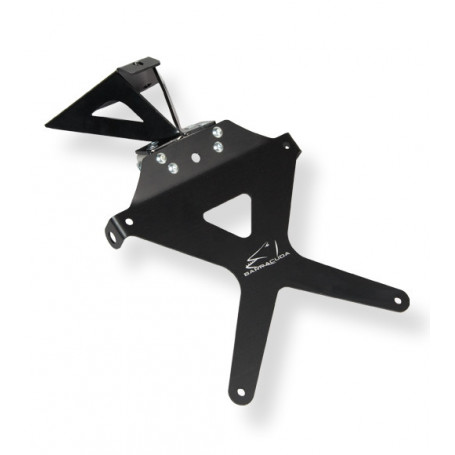 Portatarga per moto reclinabile Barracuda per Aprilia RSV4