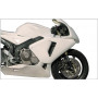 Carénage avant en fibre de verre racing Plastic Bike pour Honda CBR 600 RR 05-06 (4 parts)