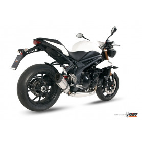 Terminal homologado Mivv Suono acero inoxidable Triumph Speed Tr… | MotoGM
