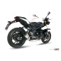 Homologierter Endschalldämpfer Mivv Suono Edelstahl Triumph Speed Triple 1050 11-