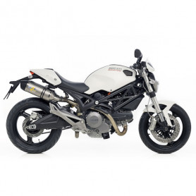 Endschalldämpfer Leovince LV One EVO II Homologiert Inox für Ducati Monster 696/796/1100/1100 S