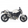 Silencieux Leovince LV One EVO II Homologués Inox pour Ducati Monster 696/796/1100/1100 S