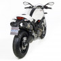Mufflers Leovince LV One EVO II Street legal Slip-on Carbon for Ducati Monster 696/796/1100/1100 S