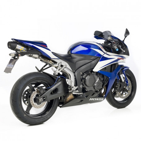 Terminal de escape Leovince LV One EVO II Homologado Inox para Honda CBR 600 RR 07-11