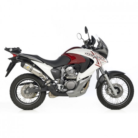 Terminal de escape Leovince LV One EVO II Homologado Inox para Honda XL Transalp 700
