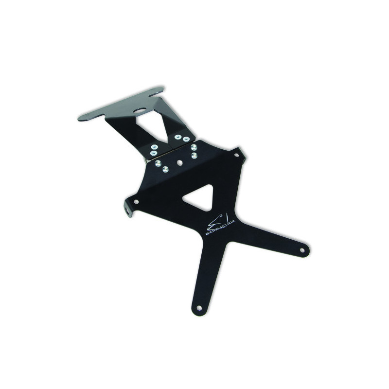 Kennzeichenhalter für Motorrad neigbar Barracuda für Suzuki GSR 750