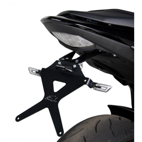 Kennzeichenhalter für Motorrad neigbar Barracuda für Suzuki GSR … | MotoGM