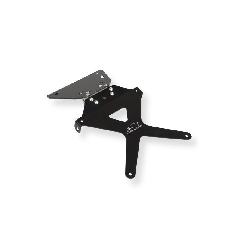 Portamatrículas para moto reclinable Barracuda para Suzuki GSX-… | MotoGM