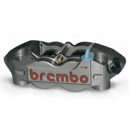 Kit étriers HPK monobloc Brembo M4 34 entraxe 100 mm gauche + droite avec plaquettes