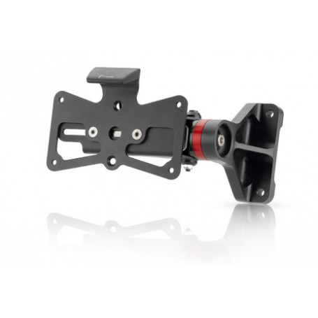 Rizoma license plate support "Side-Mount", light Included for Ducati Diavel
