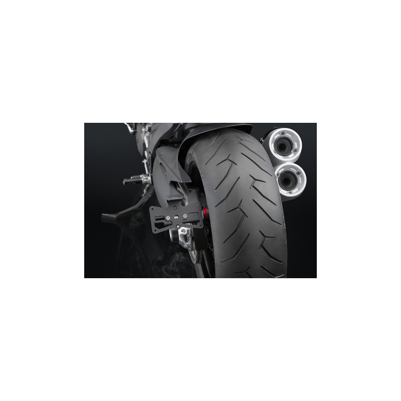 Support de immatriculation "SIDE-Mount" Réglable Rizoma avec écla | MotoGM