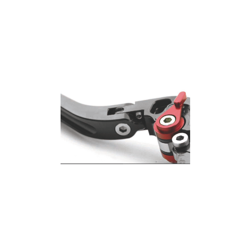Kupplungshebel aus Ergal mit Einstellung, eloxiert schwarz für Ducati Monster 400/600/750/800, Multistrada 620
