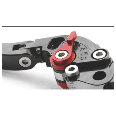 Clutch Lever adjustable Alu Black color, for Ducati Monster 400/600/750/800, Multistrada 620