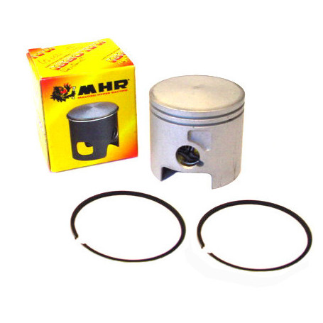 Piston Malossi d. 50 mm, whit two ring for AM6/Derbi 80 CC, 12mm gudgeon pin