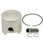 Pistone completo Malossi D.50 mm monofascia per AM6/Derbi 80 cc sp.12 mm
