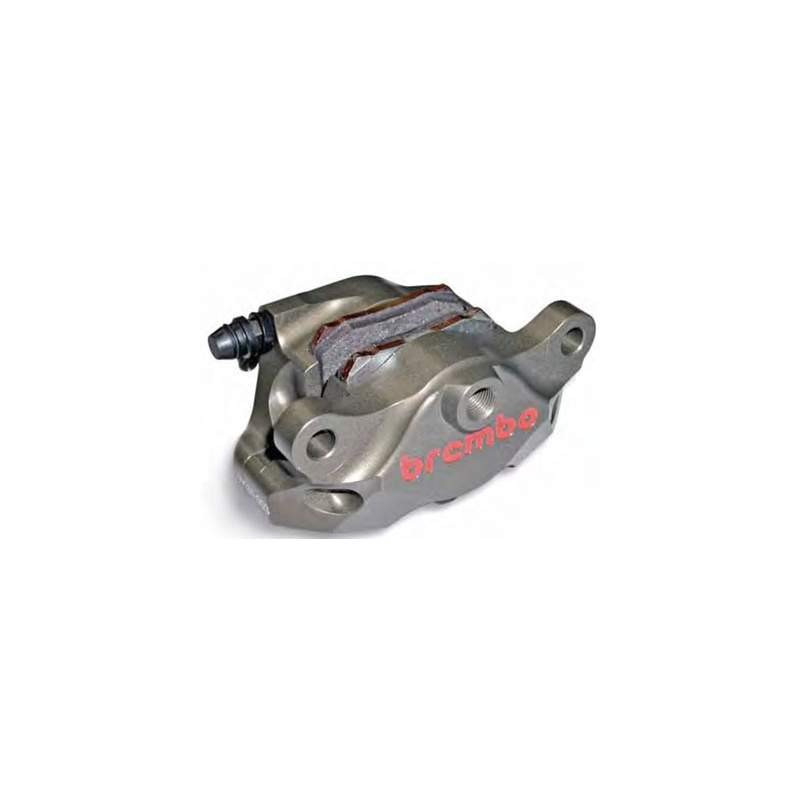 Pinza freno posteriore SuperSport CNC P2 34 con pastiglie per attacco originale Aprilia e Ducati