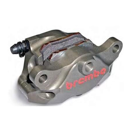 Pinza freno posteriore SuperSport CNC P2 34 con pastiglie per attacco originale Aprilia e Ducati