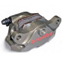 étrier arrière Brembo CNC P2 34 avec plaquettes, pour attaque d'origine Aprilia et Ducati