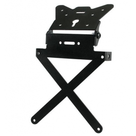 Portamatrículas universal para moto reclinable | MotoGM