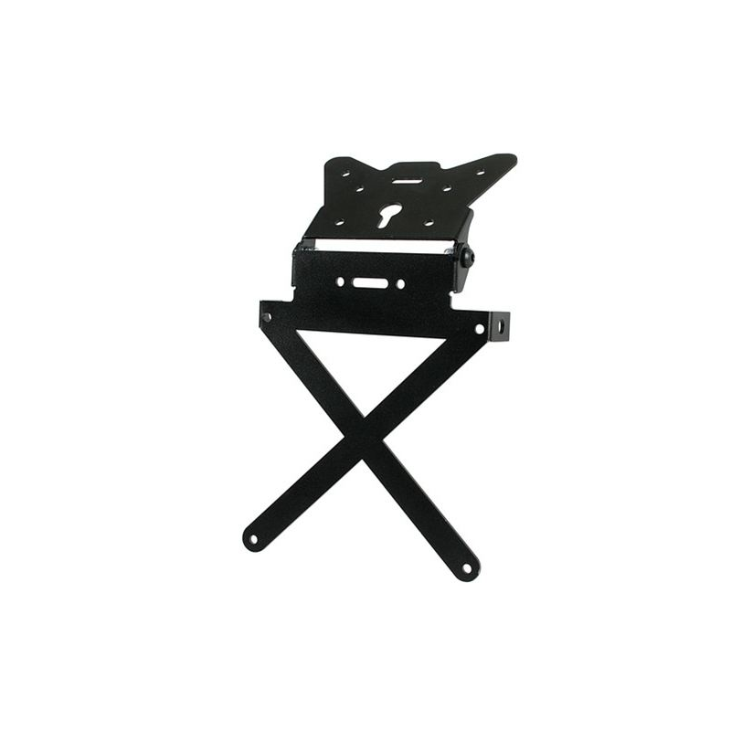Portamatrículas universal para moto reclinable | MotoGM