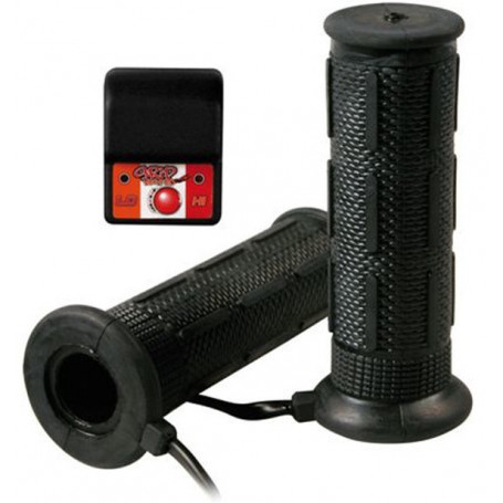 Heated Grips Scooter/Moto (1 pair) Black
