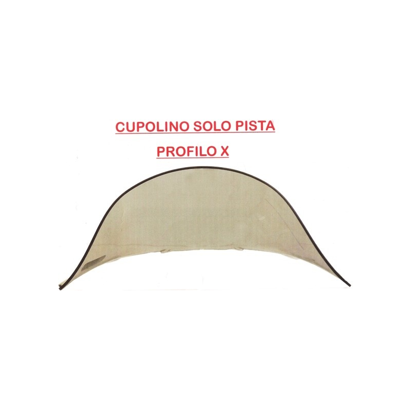 Cúpula Fabbri "Solo Pista" transparente para Kawasaki ZX-10R 11-