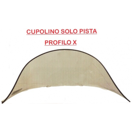 Bulle Fabbri "Solo Pista" Transparent pour Kawasaki ZX-10R 11-