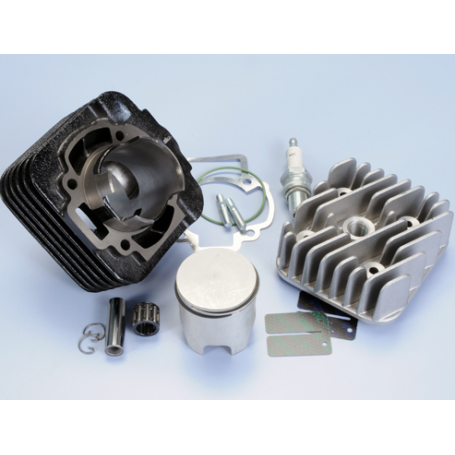 Cilindro Ghisa Polini Racing 70 CC Corsa, Bifascia per Mot. Piaggio aria, sp.Ø 10