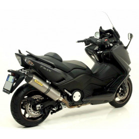 Terminal Arrow Thunder Homologado Titanio para Yamaha TMAX 500 08-11 T-Max 530 12-16