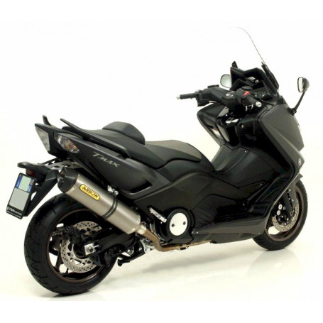 Terminal Arrow Thunder Homologado Titanio para Yamaha TMAX 500 08-11 T-Max 530 12-16