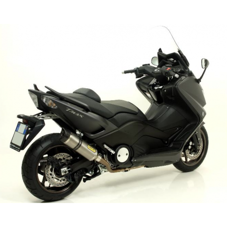 Silencieux Arrow Thunder Homologués Titane pour Yamaha TMAX 500 08-11 T-Max 530 12-16