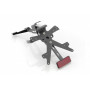 Portatarga regolabile Rizoma con luce targa led  per Yamaha T-MAX 530 12-
